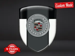 Cadillac Calcomanías Resina Estilo Premium Drift Etiquetas Deporte ST